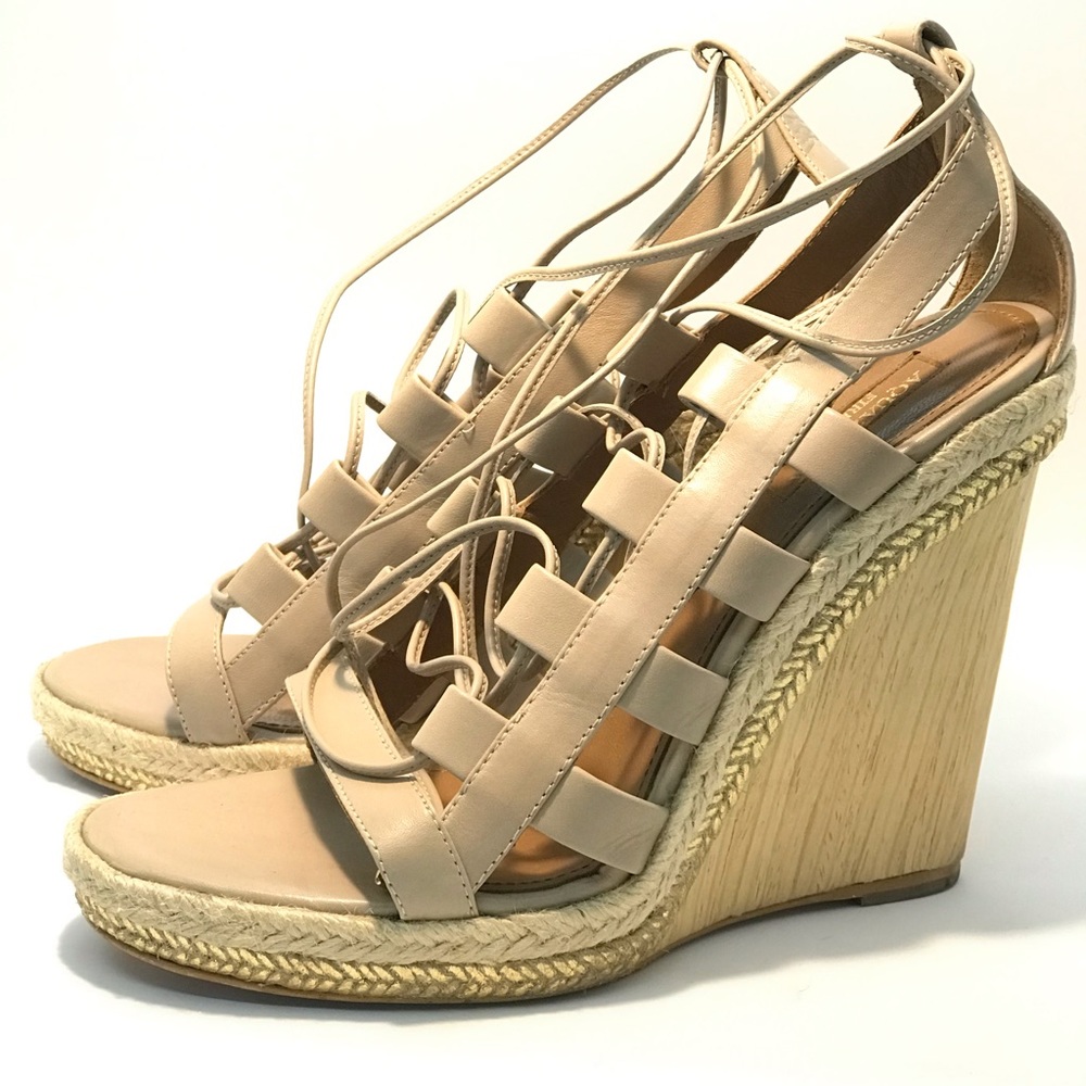Aquazzura 💯Original As New Amazon Wedge Sandal